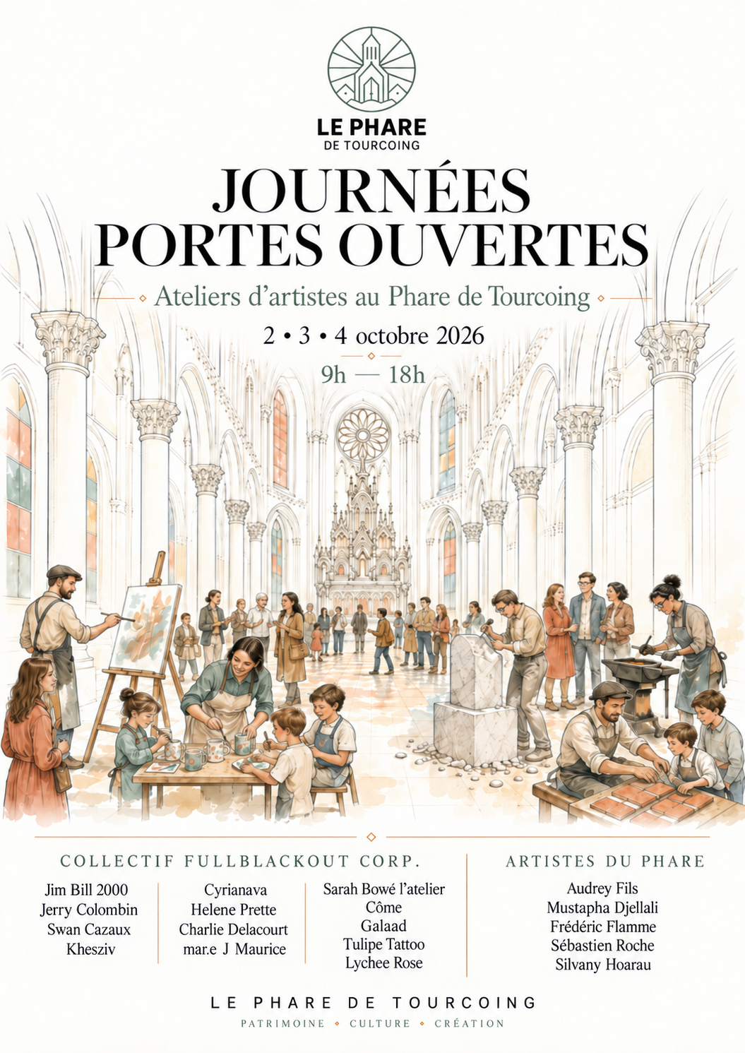 Affiche Journées Portes Ouvertes